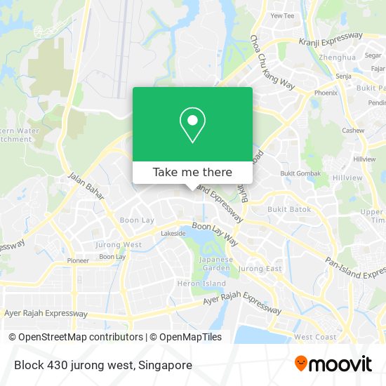 Block 430 jurong west map