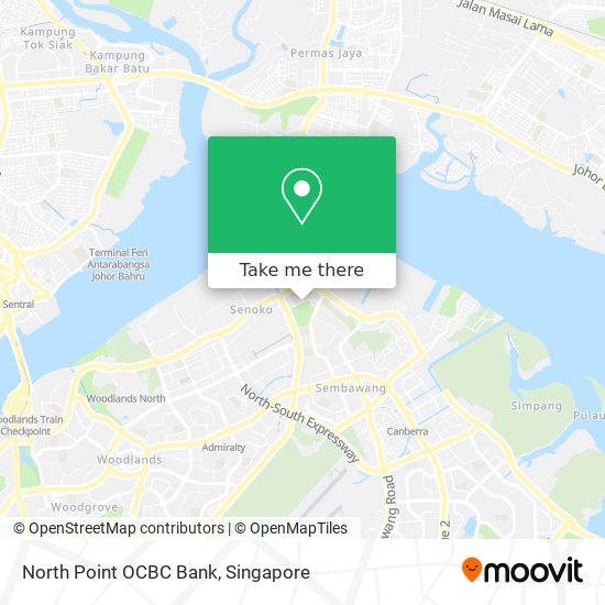 North Point OCBC Bank map