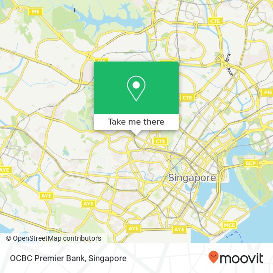 OCBC Premier Bank地图