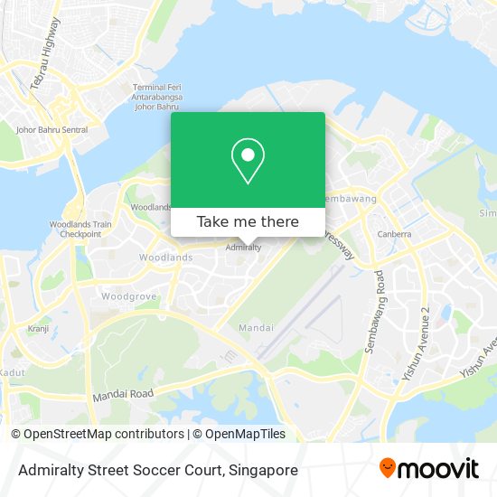 Admiralty Street Soccer Court地图