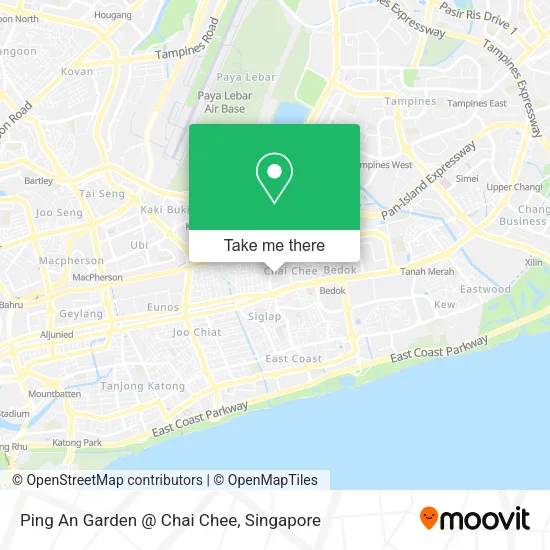 Ping An Garden @ Chai Chee map