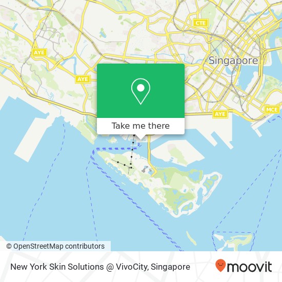 New York Skin Solutions @ VivoCity map