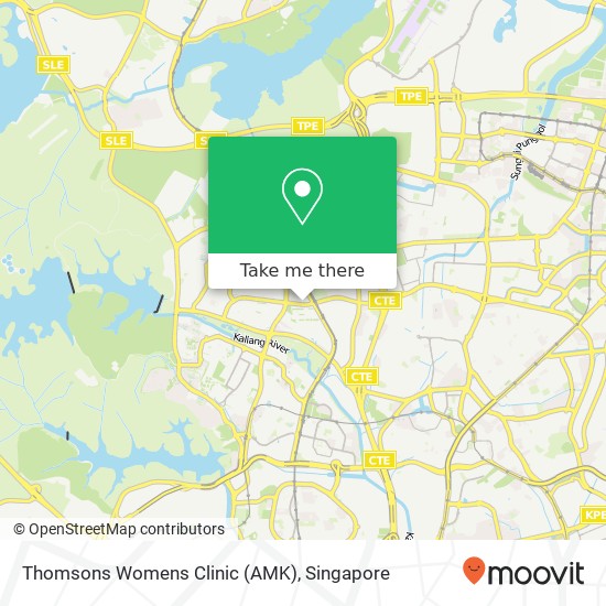 Thomsons Womens Clinic (AMK) map