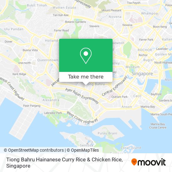 Tiong Bahru Hainanese Curry Rice & Chicken Rice map