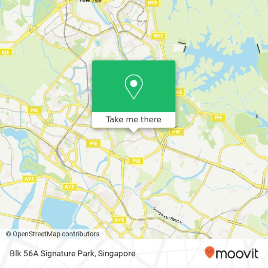 Blk 56A Signature Park map