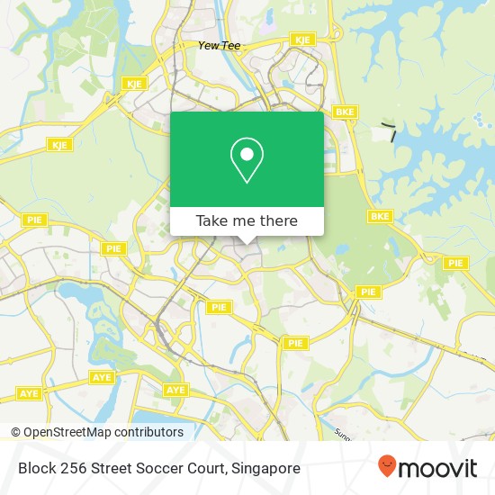 Block 256 Street Soccer Court map