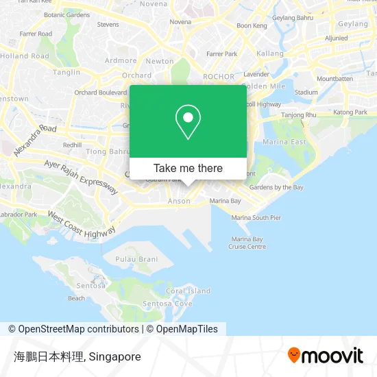 海鵬日本料理 map