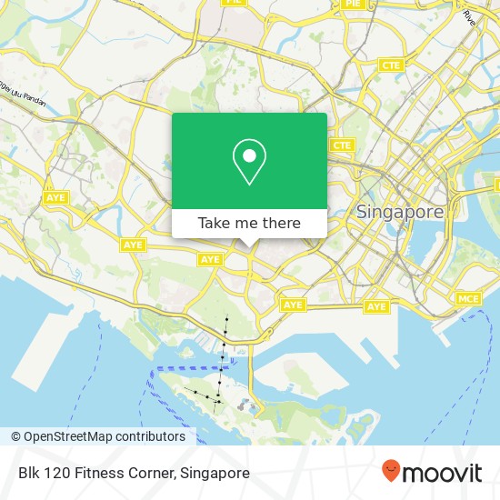 Blk 120 Fitness Corner地图