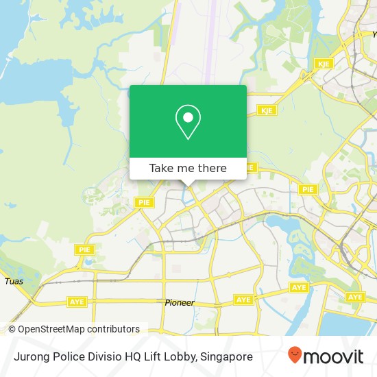 Jurong Police Divisio HQ Lift Lobby map