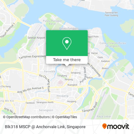 Blk318 MSCP @ Anchorvale Link map