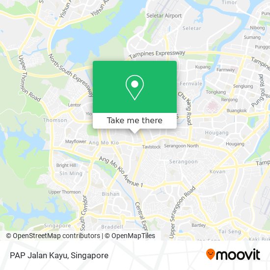 PAP Jalan Kayu地图