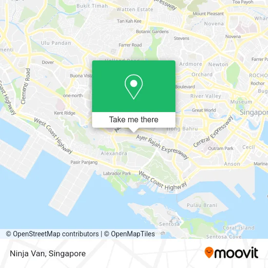 Ninja Van map