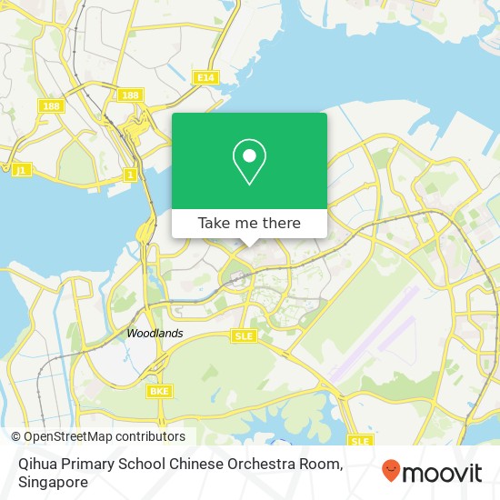 Qihua Primary School Chinese Orchestra Room map