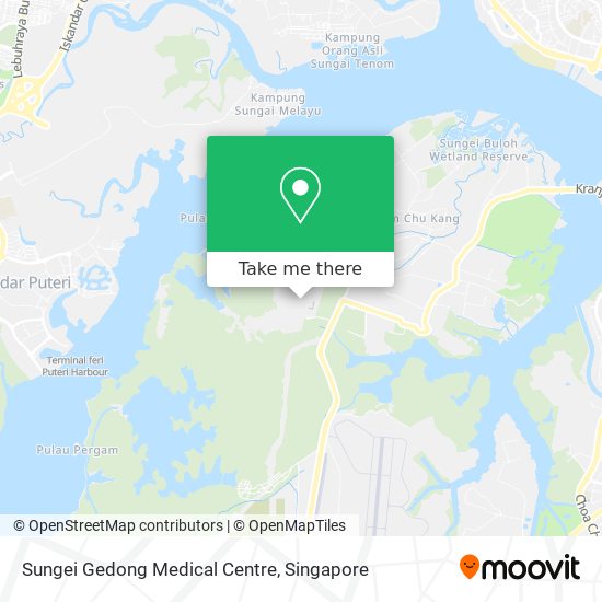 Sungei Gedong Medical Centre map