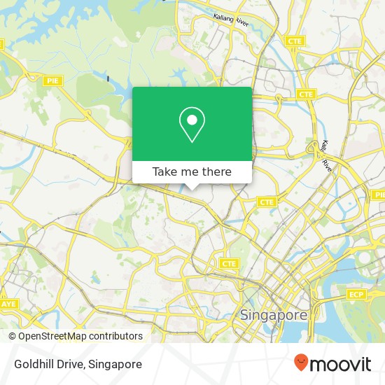 Goldhill Drive地图