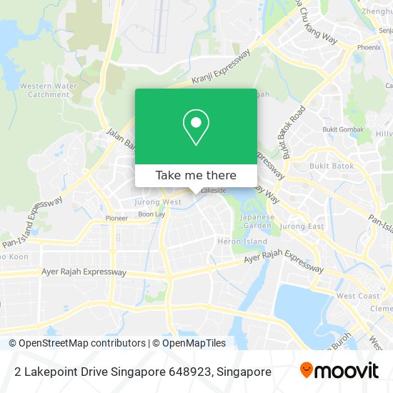 2 Lakepoint Drive Singapore 648923地图