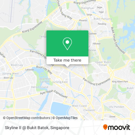 Skyline II @ Bukit Batok map