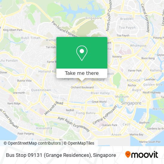 Bus Stop 09131 (Grange Residences)地图