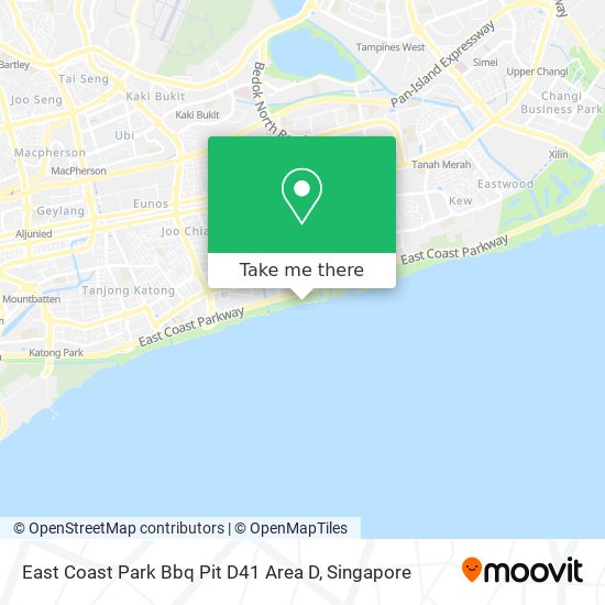 East Coast Park Bbq Pit D41 Area D地图