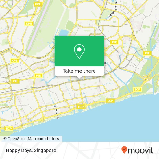 Happy Days map