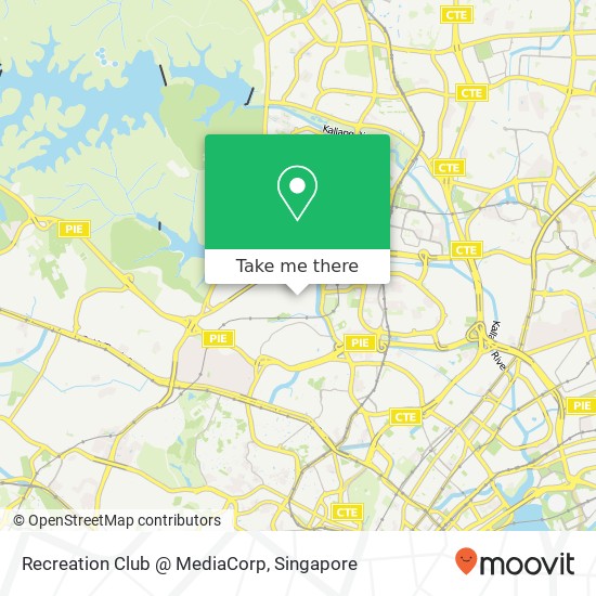 Recreation Club @ MediaCorp map