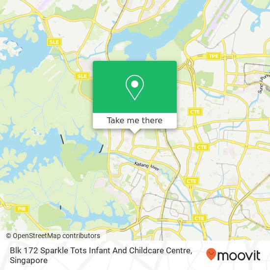 Blk 172 Sparkle Tots Infant And Childcare Centre map