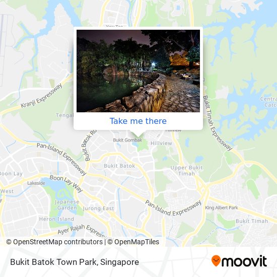 Bukit Batok Town Park map