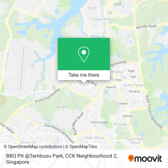 BBQ Pit @Tembusu Park, CCK Neighbourhood 2 map