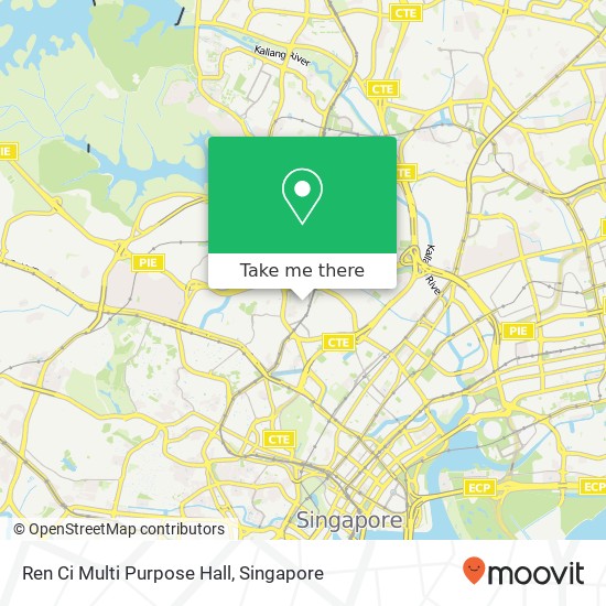 Ren Ci Multi Purpose Hall map