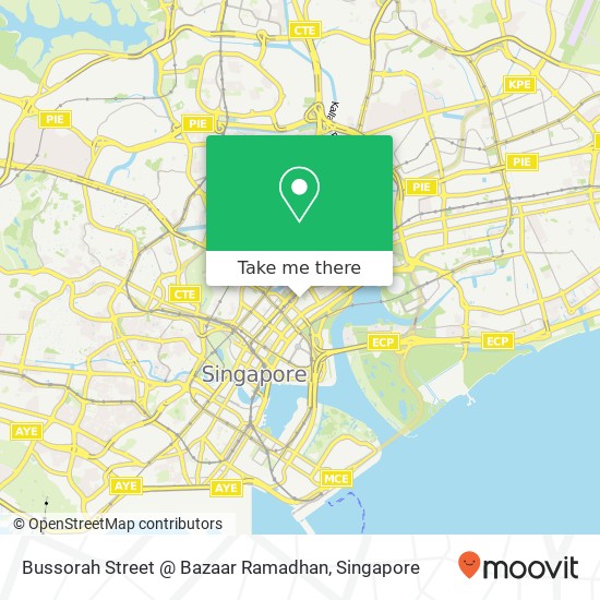 Bussorah Street @ Bazaar Ramadhan map