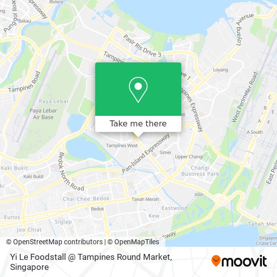 Yi Le Foodstall @ Tampines Round Market map