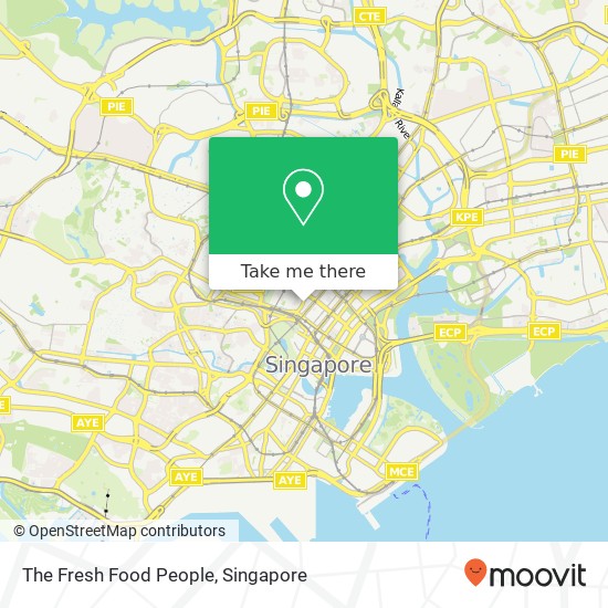 The Fresh Food People map