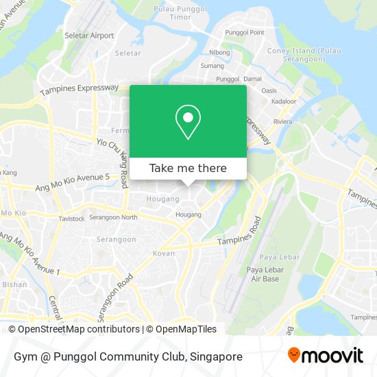 Gym @ Punggol Community Club map