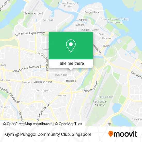 Gym @ Punggol Community Club map