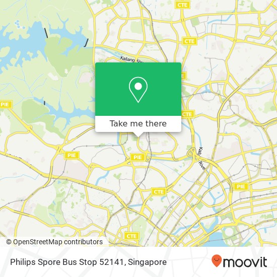 Philips Spore Bus Stop 52141 map