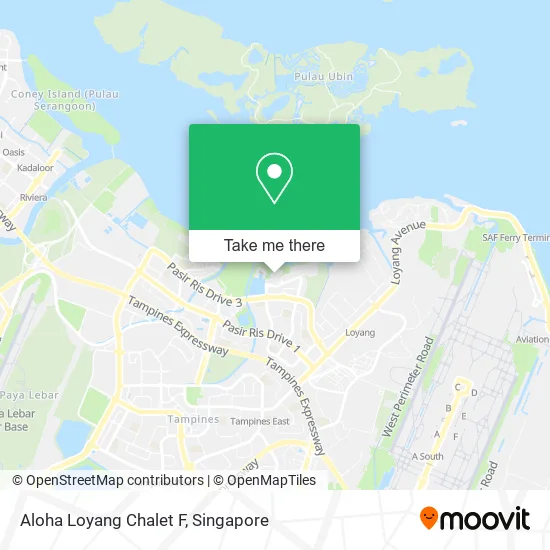 Aloha Loyang Chalet F map