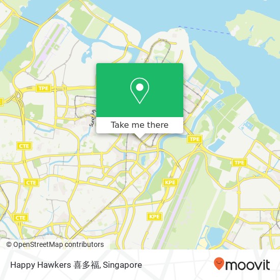 Happy Hawkers 喜多福 map
