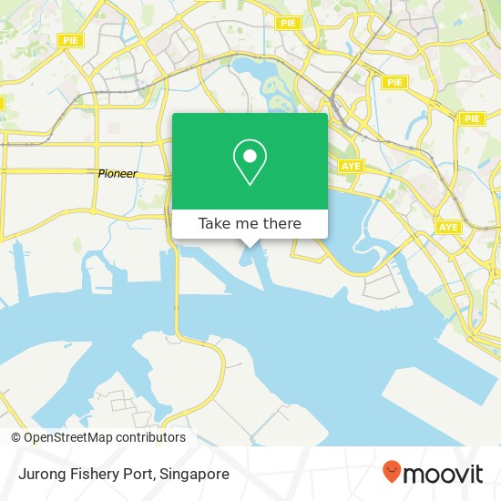 Jurong Fishery Port地图