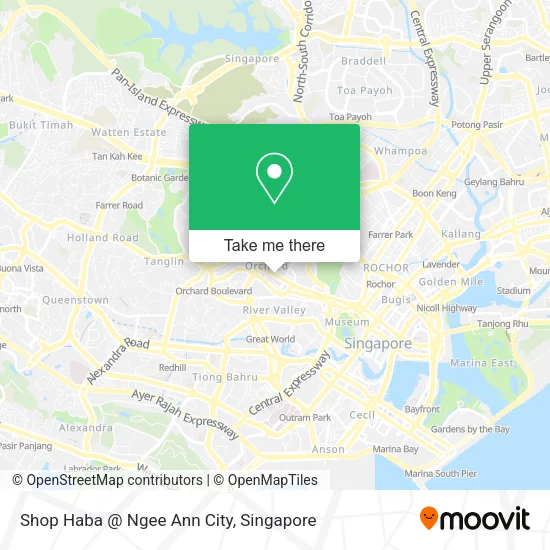 Shop Haba @ Ngee Ann City map
