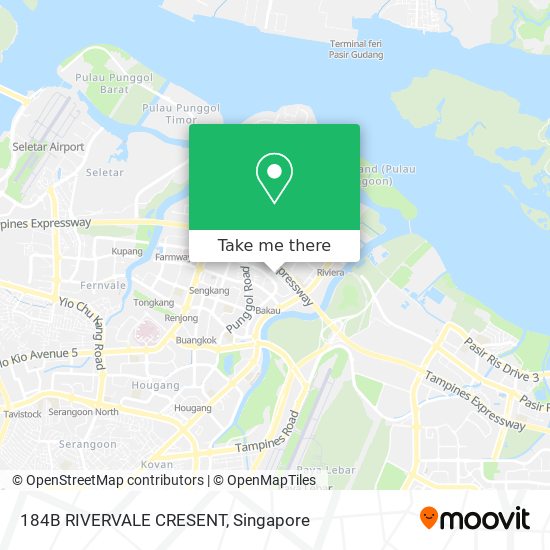 184B RIVERVALE CRESENT map