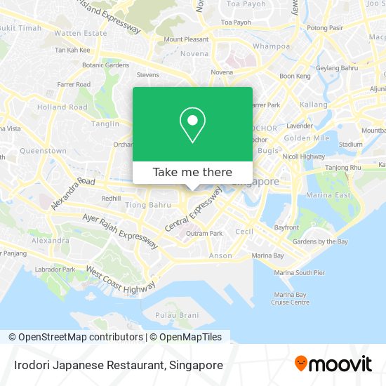 Irodori Japanese Restaurant地图