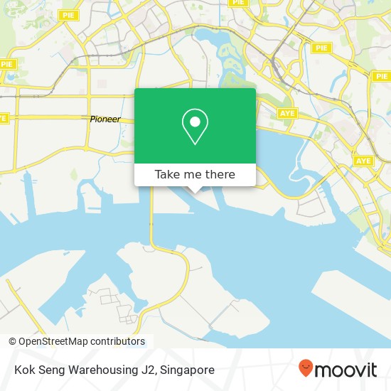 Kok Seng Warehousing J2 map