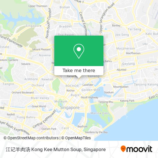 江记羊肉汤 Kong Kee Mutton Soup map