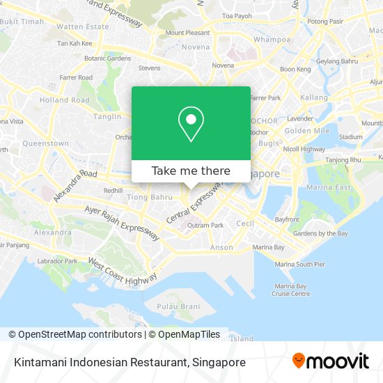 Kintamani Indonesian Restaurant map