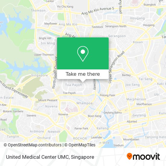 United Medical Center UMC map