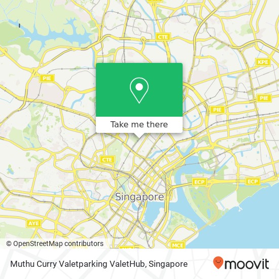 Muthu Curry Valetparking ValetHub map