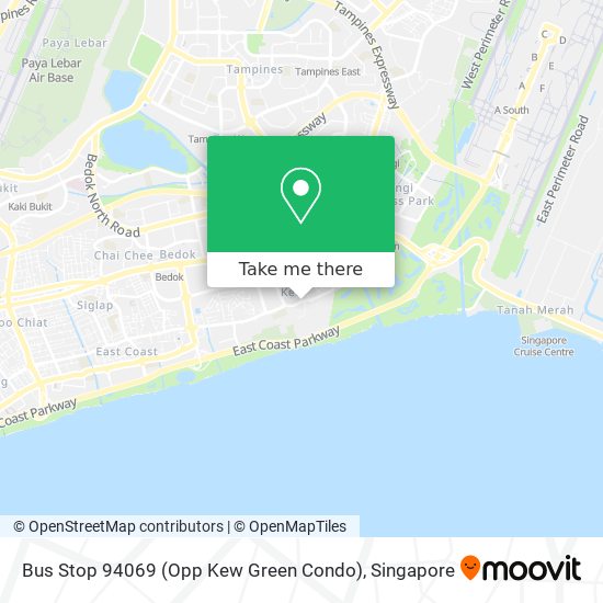 Bus Stop 94069 (Opp Kew Green Condo) map