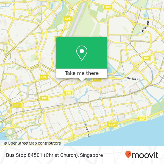 Bus Stop 84501 (Christ Church)地图