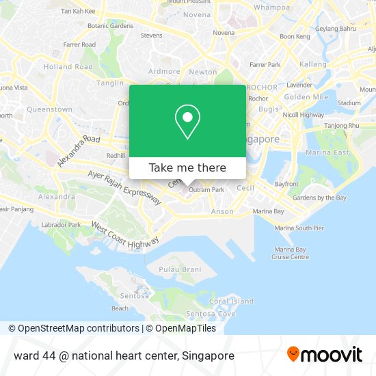 ward 44 @ national heart center map