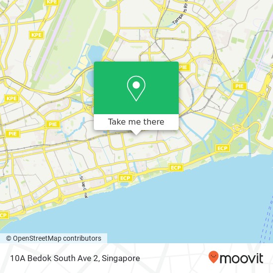 10A Bedok South Ave 2 map